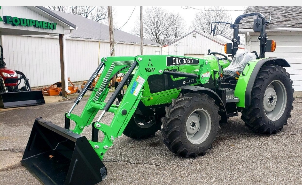 Deutz-Fahr 4080 80hp Utility Tractor w/Stoll Loader for sale in